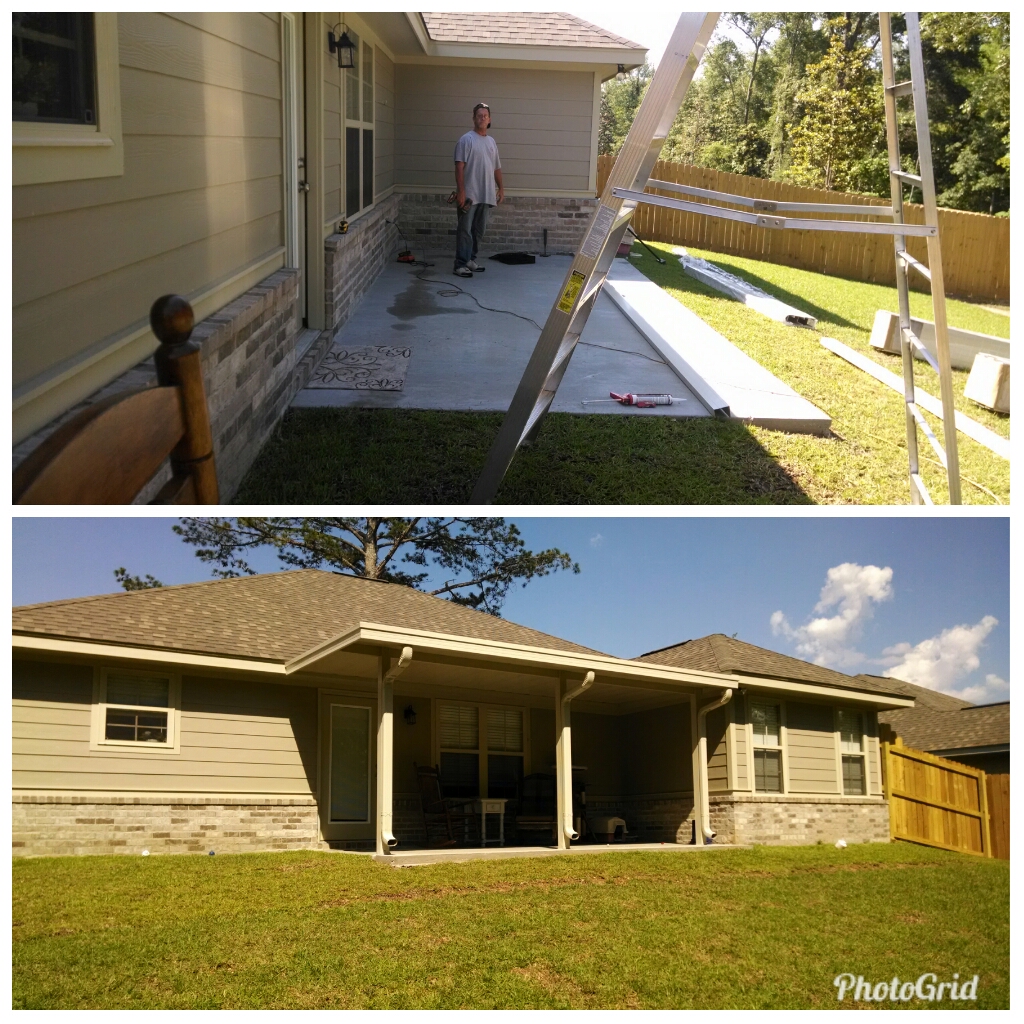 Patio Cover in Hattiesburg, Ms.